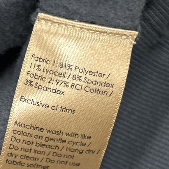 Indyeva Sweatshirt Womens Medium Pullover Fleece Lined Athletic Stretch Gray - Picture 4 of 9